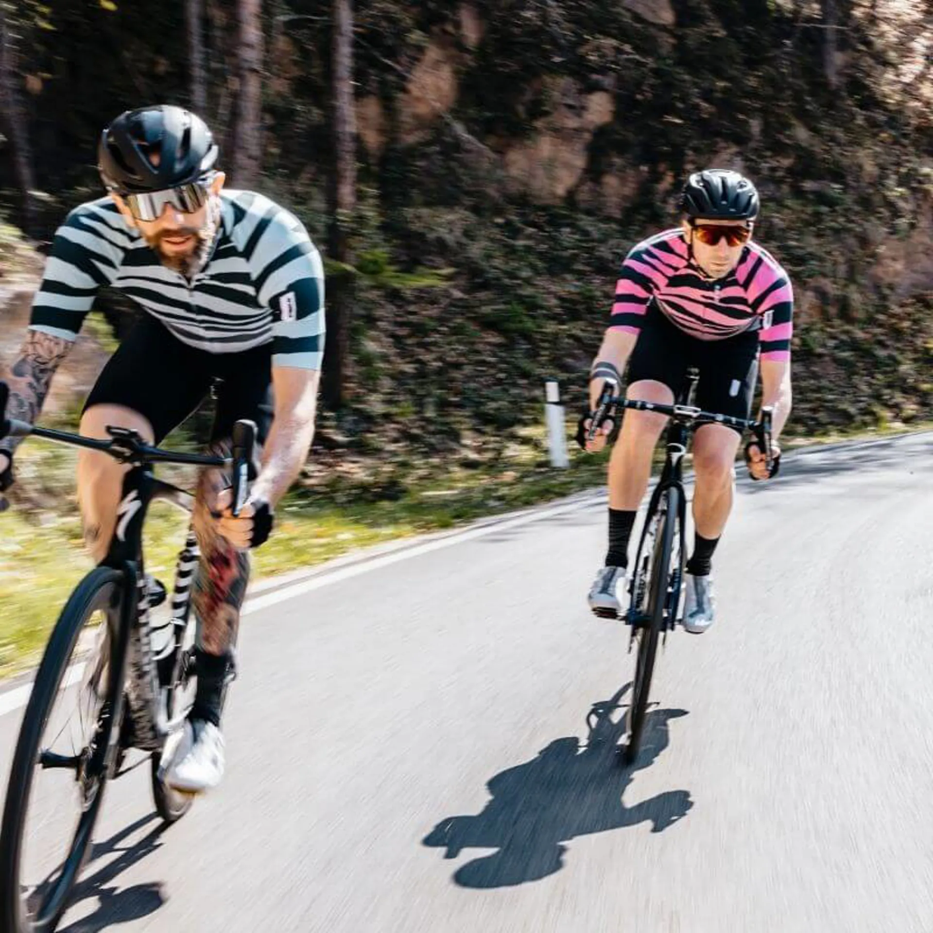 Q36.5 Short Sleeve Cycling Jersey R2 : TIGER PINK